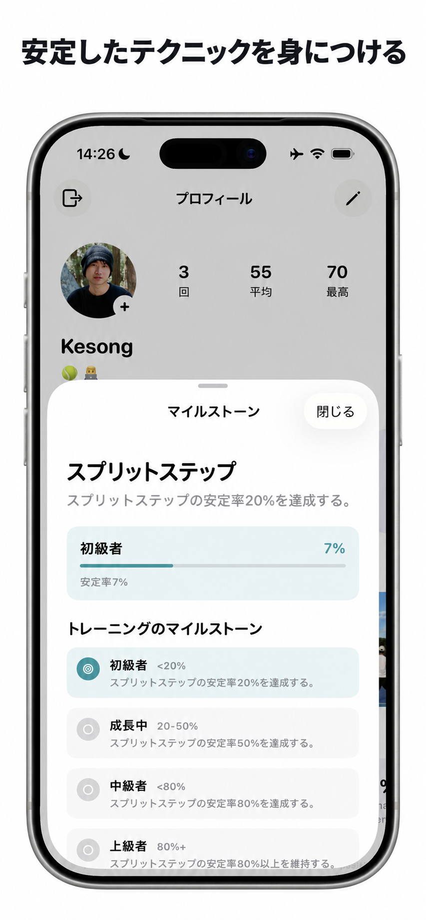 技術の安定性に関するマイルストーン